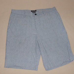 MK Michael Kors Men's Striped Pinstripe Shorts Cotton Sz  W31 31 Casual